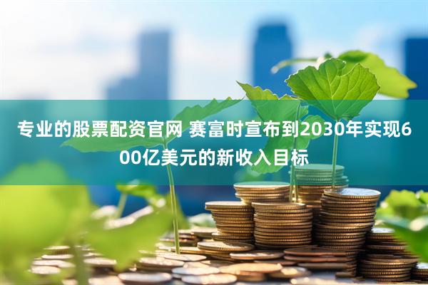 专业的股票配资官网 赛富时宣布到2030年实现600亿美元的新收入目标